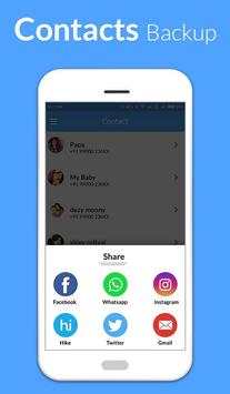 Contacts Backup 5 تصوير الشاشة