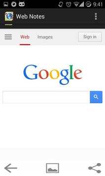 Web Notes 2 تصوير الشاشة