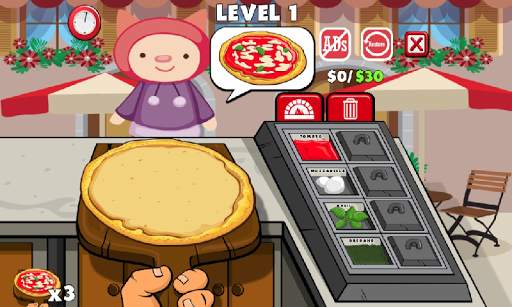 Pappe Mania Funny Pizza maker screenshot 3