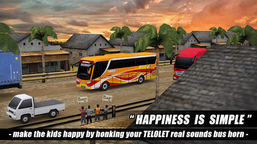 Telolet Bus Driving 3D screenshot 8