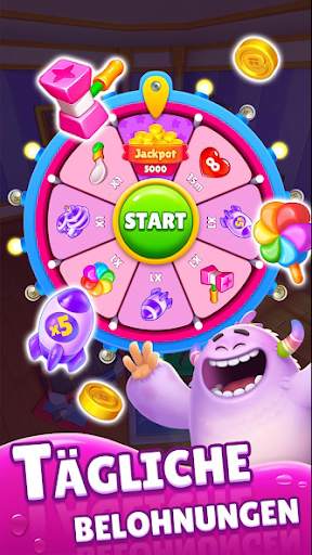 Sweet Crunch: 3-Gewinnt-Spiele screenshot 7