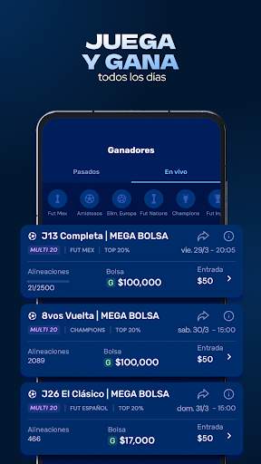 Draftea - Daily Fantasy Sports screenshot 3