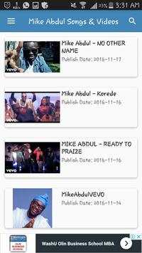 Mike Abdul Songs & Videos screenshot 3
