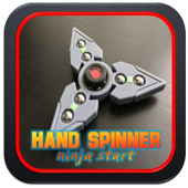 Hand Spinner Ninja Start icon
