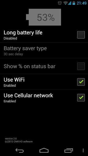Long Battery Life DEMO screenshot 4
