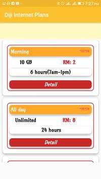 All Internet plans 2019 for Malay Sim screenshot 4
