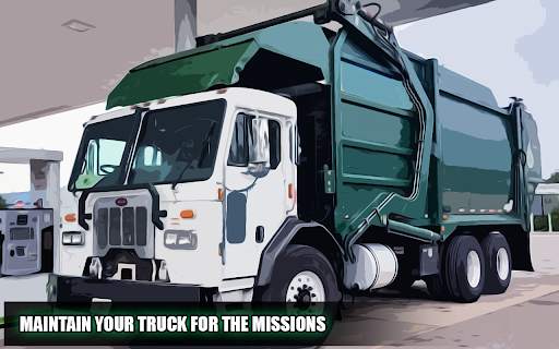 Trash Truck Game Garbage Truck screenshot 4