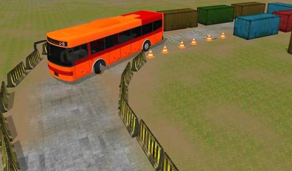 Town Coach Bus Parking Simulator Drive screenshot 9
