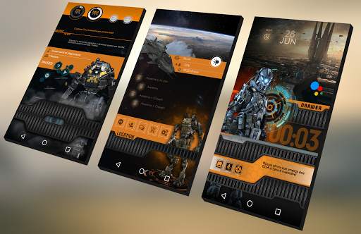 Klwp Titan screenshot 2