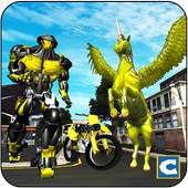 US Robotic Unicorn Transform Bike Game 1.0