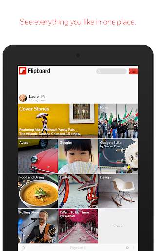 Flipboard: The Social Magazine स्क्रीनशॉट 7