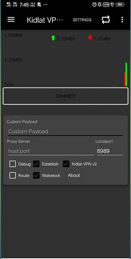 Kidlat VPN screenshot 1