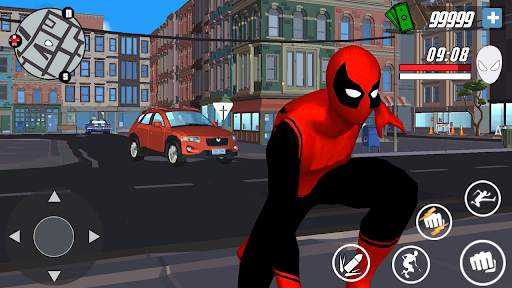 Spider Hero Rope Fighting - Gangster San andreas screenshot 2