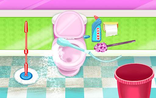 Daily Bathroom Cleaning and Washing Clothes screenshot 3