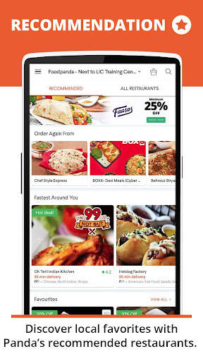foodpanda: Fastest food delivery, amazing offers screenshot 2