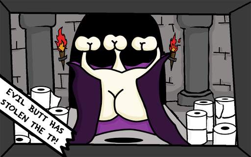 Butts in Space - Free screenshot 1