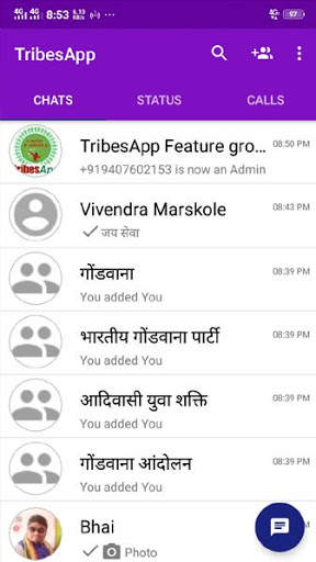 TribesApp  Messenger (आदिवासियो का सोशल मिडिया) screenshot 2