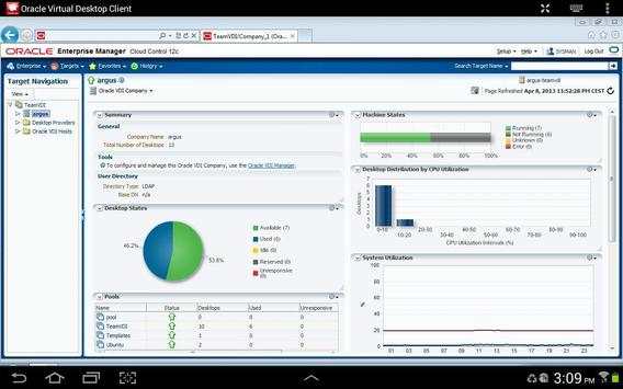 Oracle Virtual Desktop Client screenshot 7