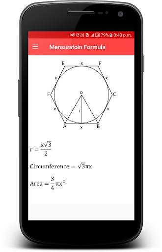 Mensuration Formula - Area and Volume Calculation скриншот 5