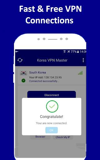 Korea VPN Free - South Korea VPN Master screenshot 3