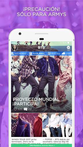 ARMY Amino para BTS en Español screenshot 1