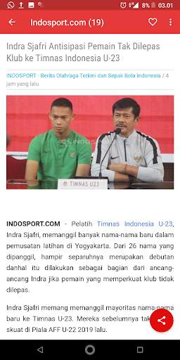 Kabar Sepak Bola Terkini screenshot 5