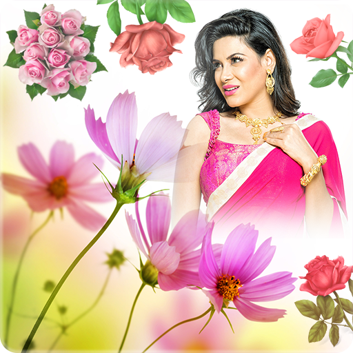 Flower Photo Frames - beautiful rose colors effect icon