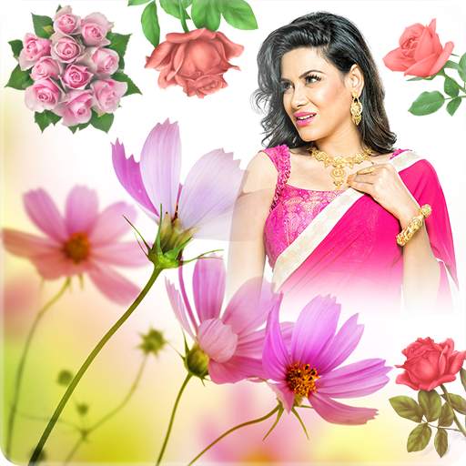 Flower Photo Frames - beautiful rose colors effect 12.0