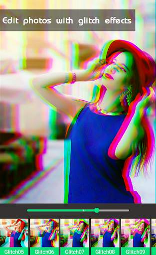 Glitch Effect-3D Photo Editor screenshot 3