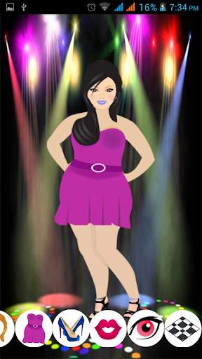 Party girl dress up games screenshot 2