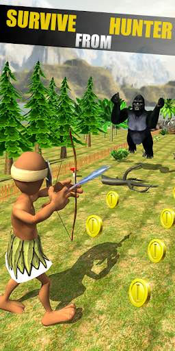 Rush Angry Kong Jungle Run screenshot 2
