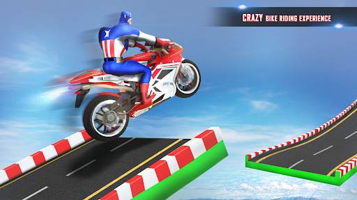 Superhero Bike Games Stunts screenshot 2