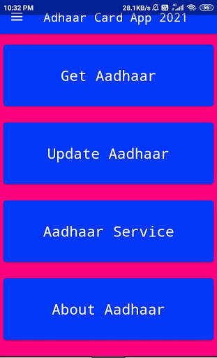 Aadhaar Card App 2021: Status, Download, Update screenshot 1