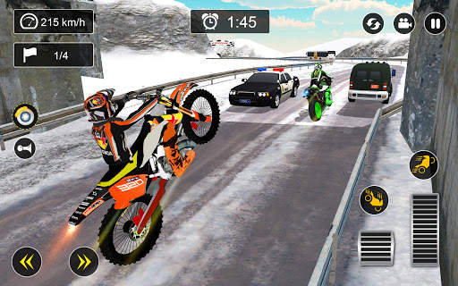 Snow Mountain Bike Racing 2022 screenshot 7
