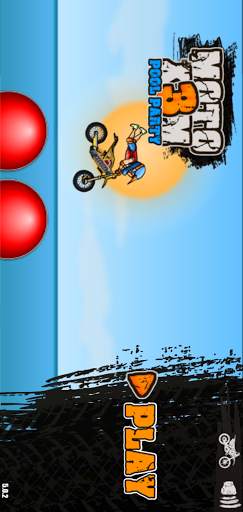 Moto X3M Pool Party game screenshot 3