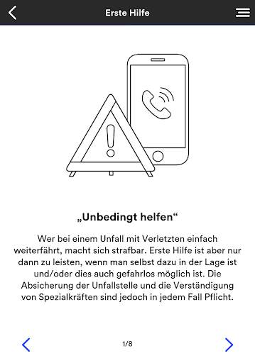 stop&go Verkehrssicherheits-App screenshot 13