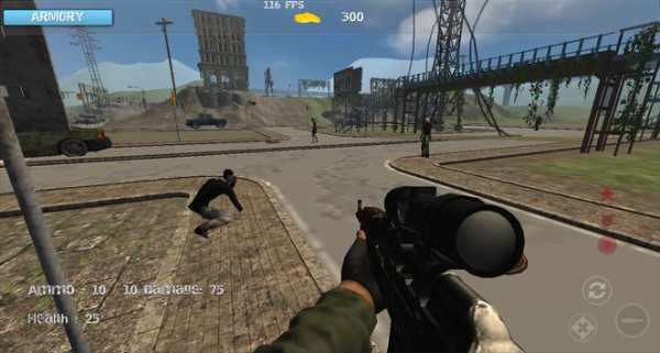 Zombie Undead Killing Sniper screenshot 1