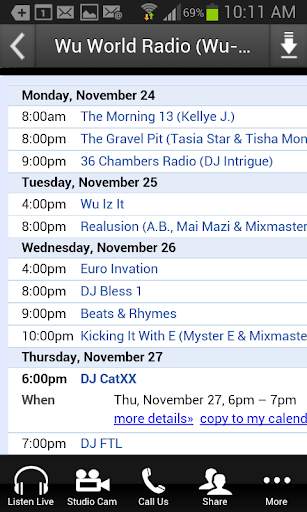 Wu World Radio (Wu-Tang Radio) screenshot 4