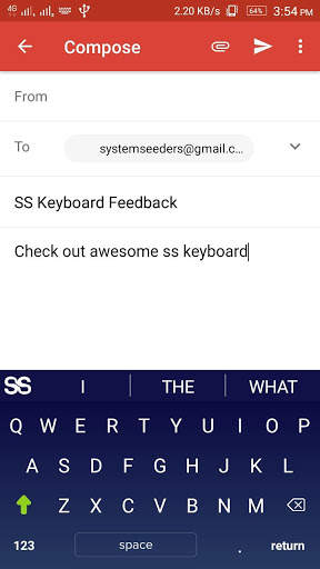 SS Keyboard स्क्रीनशॉट 3