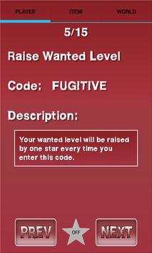 Cheats for GTA V PC screenshot 2