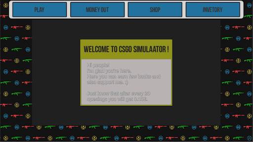 CSGO Simulator - earn real money स्क्रीनशॉट 1