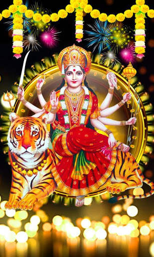 Durga Maa Live Wallpaper screenshot 1