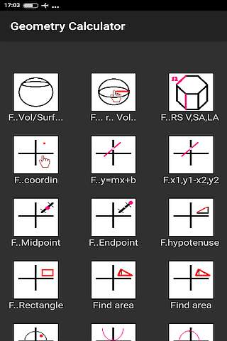Geometry Calculator screenshot 7