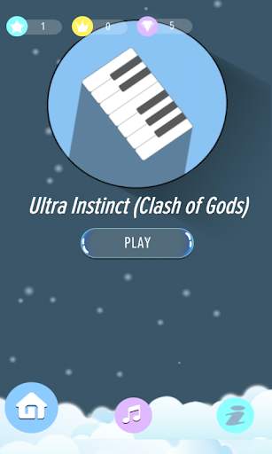 Anime Piano Ultra Instinct screenshot 1