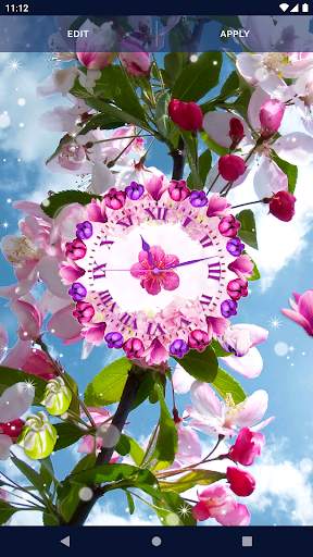 Flower Clocks Wallpapers screenshot 7
