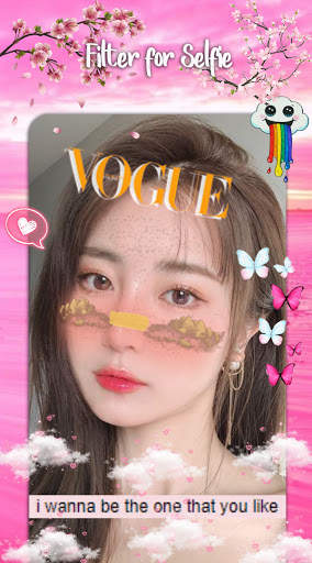 Filter for Selfie - Sweet Snap Face Camera Edit screenshot 3