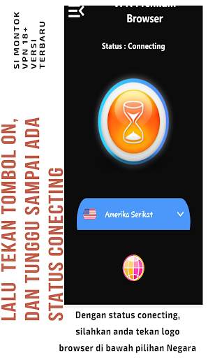 Si Montok VPN 18  Versi Terbaru स्क्रीनशॉट 3