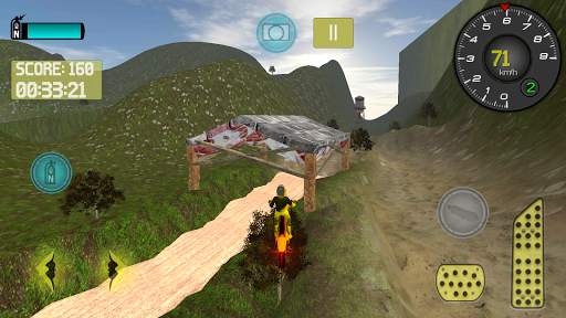 Mountain Motocross Simulator screenshot 2