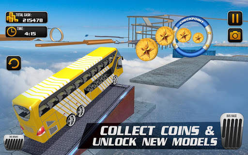 Mega Ramp Bus Stunt Racing: Bus Jumping Game 2021 screenshot 4