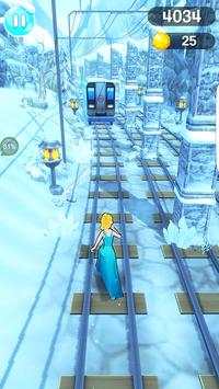 Subway Ice Princess Run free no wifi screenshot 4